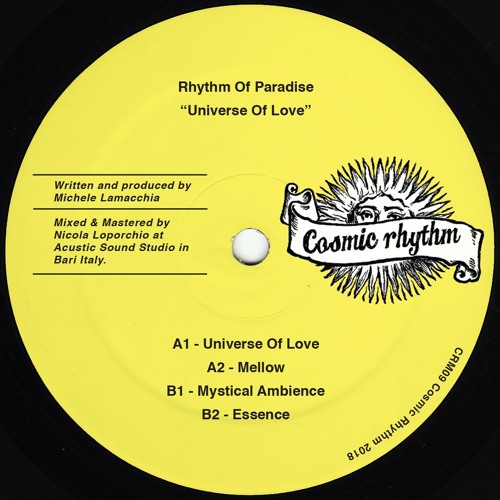 CRM09 // Rhythm Of Paradise - Universe Of Love 12"