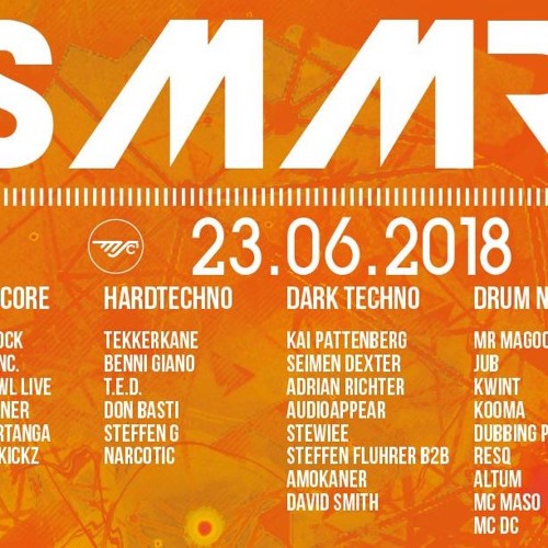 David Smith @ Hard in den Sommer -  SMMR 23.06.2018