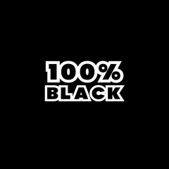 100% BLACK