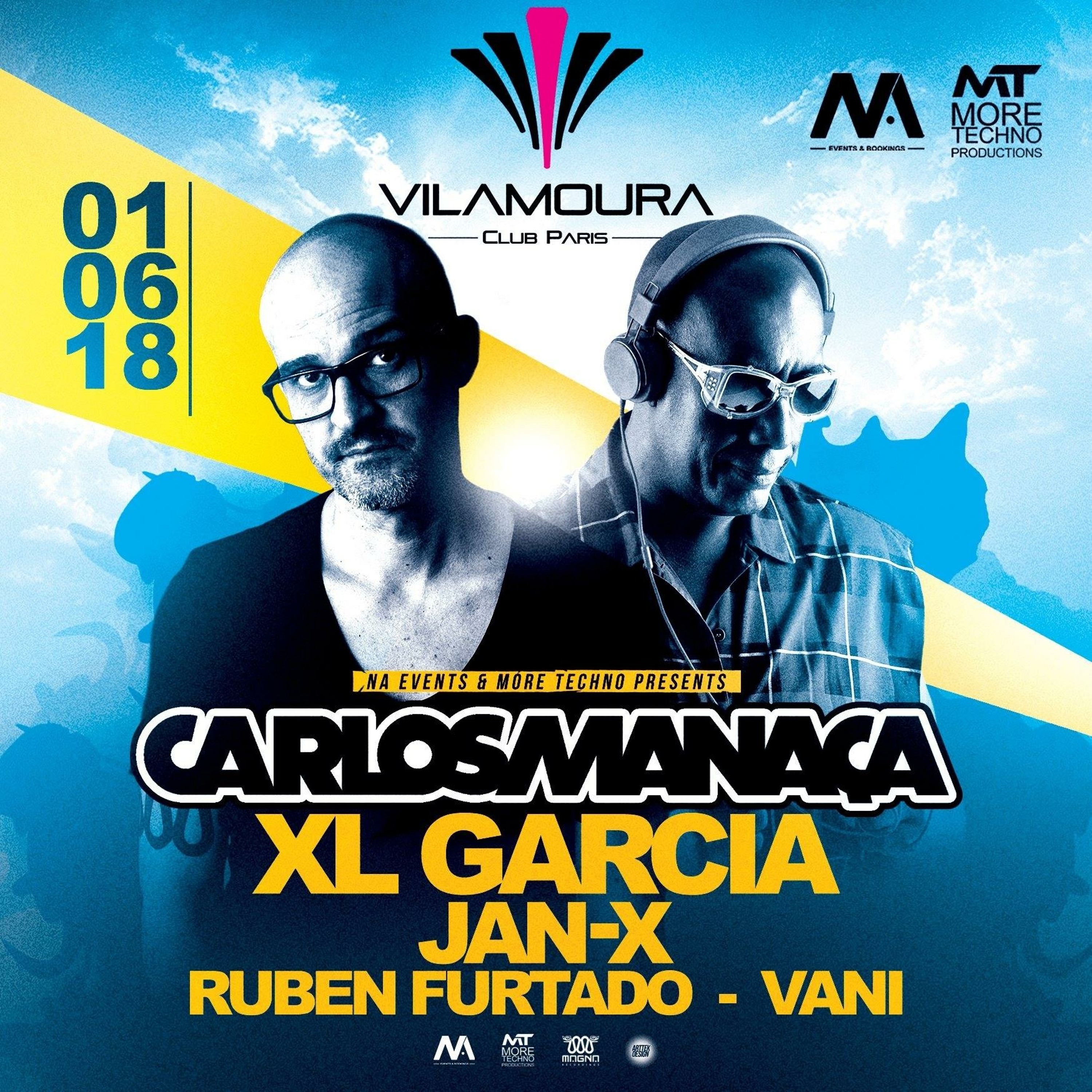 Magna Recordings Radio Show [Worldwide] by Carlos Manaça | LIVE at Vilamoura Club, Paris episode artwork