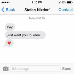 Stefan Nixdorf - I Just Want You To Know