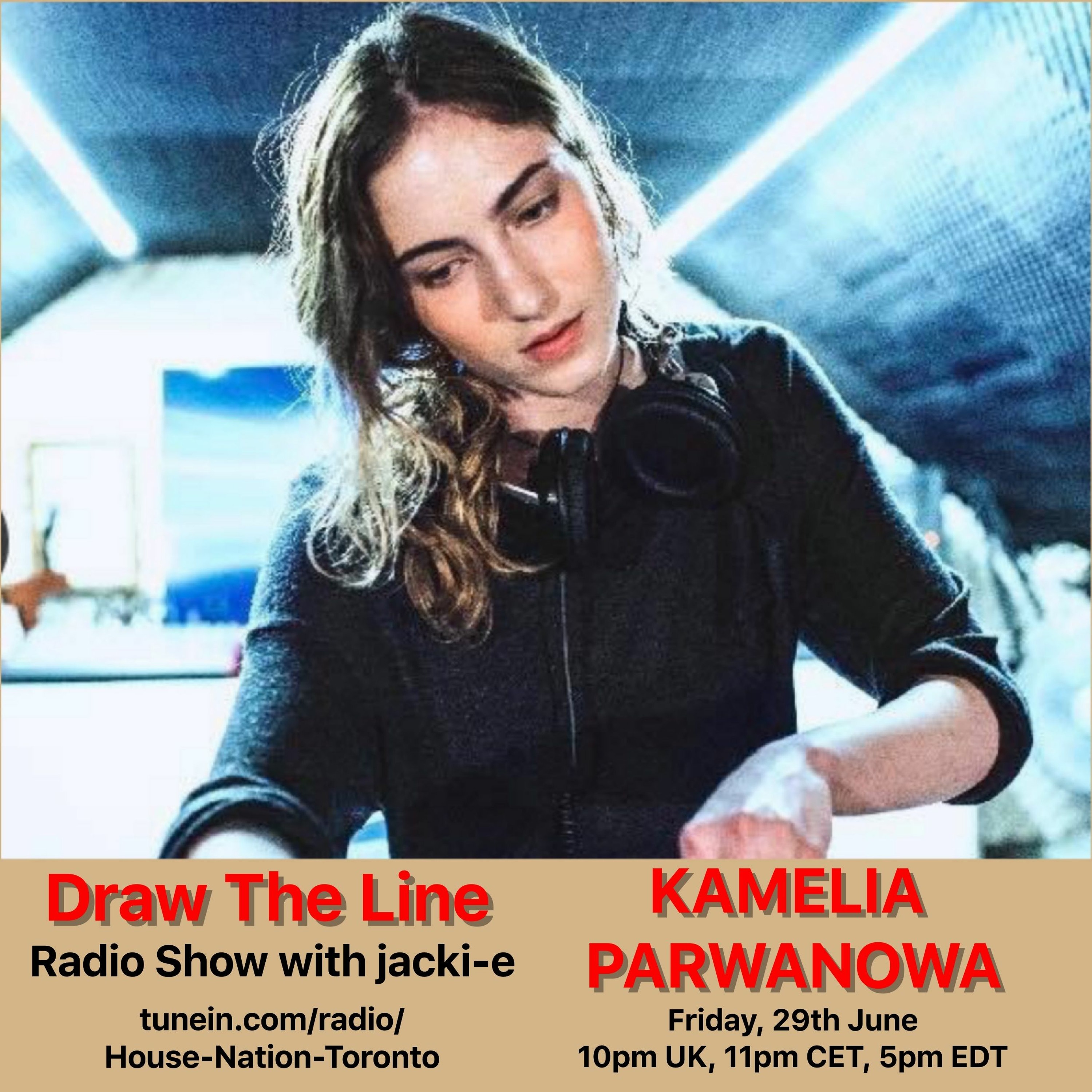 Jacki-E and Draw The Line Radio Show