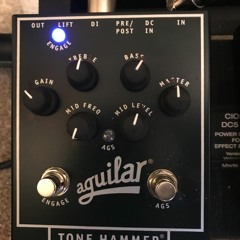 Aguilar Tone Hammer - Engaged - EQed