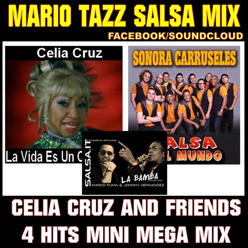FOR DJs - SALSA MINI MIX - CELIA CRUZ AND FRIENDS 4 HITS