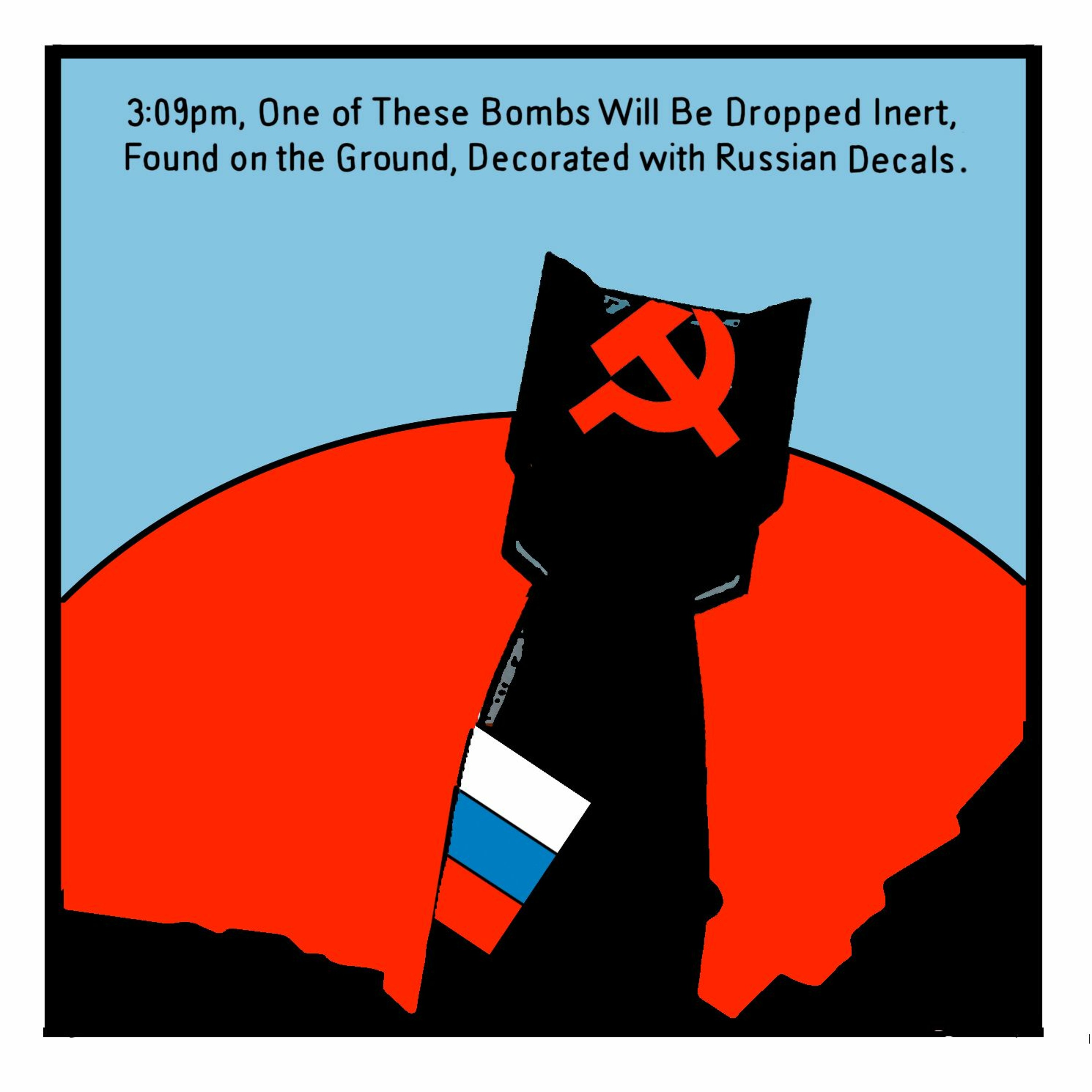 THE BUREAU: 3:09pm, One of These Bombs Will Be Dropped Inert, Decorated with Russian Decals. episode artwork