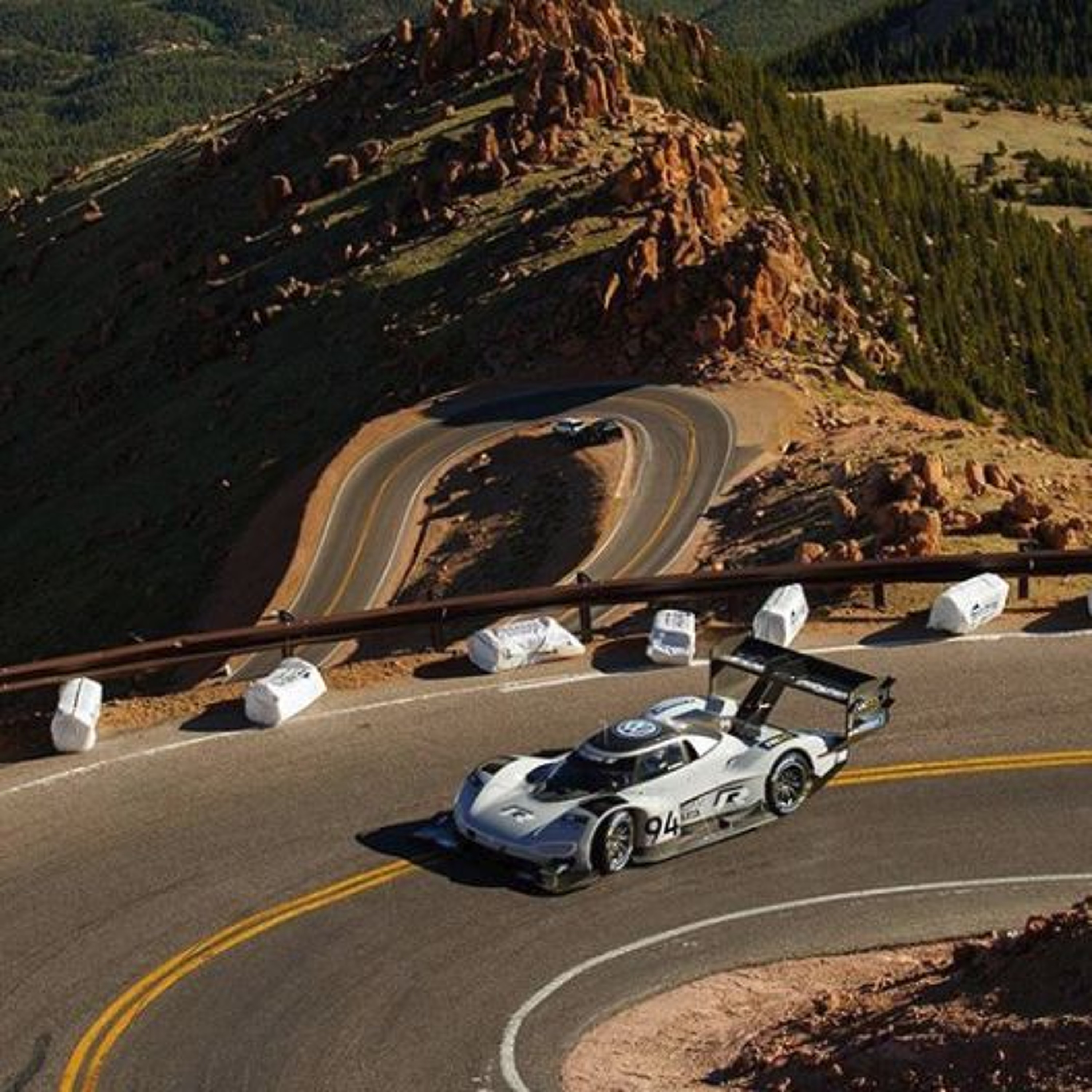 Overdrive: VW at Pikes Peak; Jaguar e-Pace; Japanese train psychology; Museum of Sex bus ads thumbnail