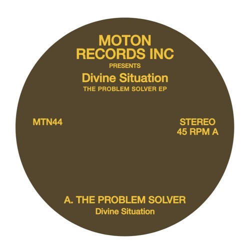 DIVINE SITUATION - THE PROBLEM SOLVER -