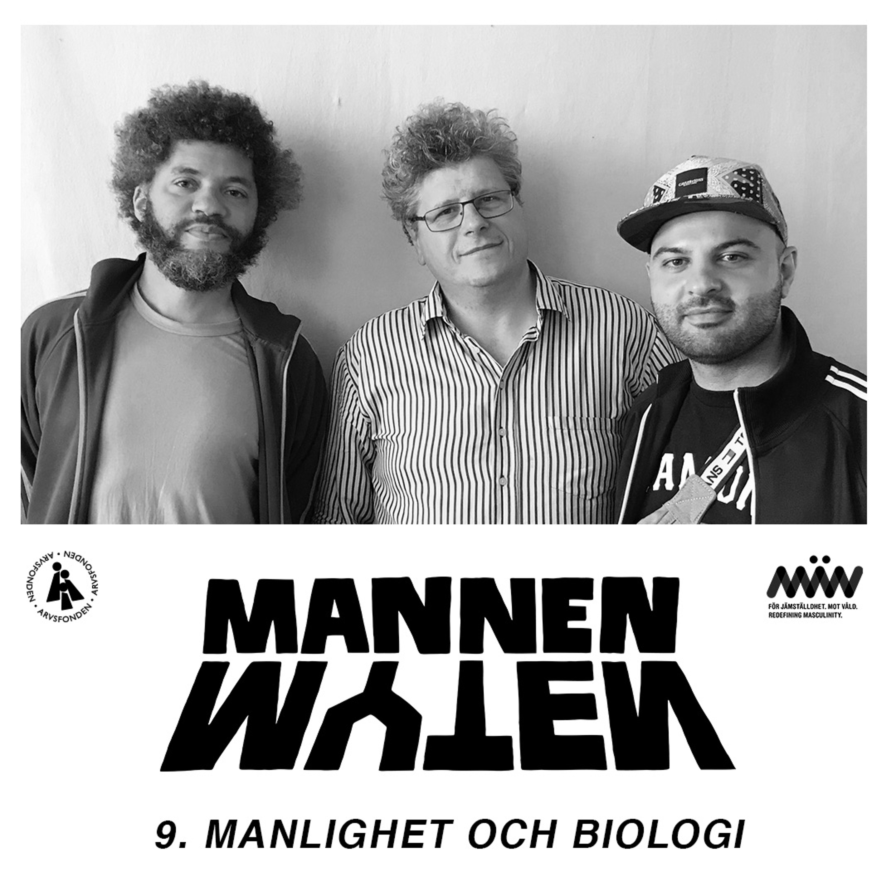 cover of episode 9. Manlighet och biologi