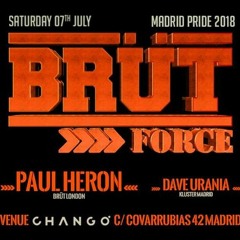 PAUL HERON BRÜT FORCE MADRID PRIDE MIX 2018