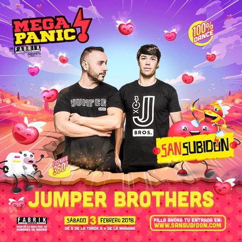 Listen to Jumper Brothers Live Set @ MegaPanic San Subidón 2018 by  MegaPanic! in bumping playlist online for free on SoundCloud