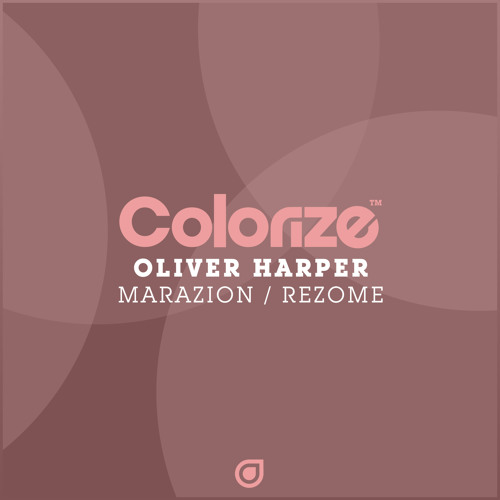 Oliver Harper - Rezome [OUT NOW]