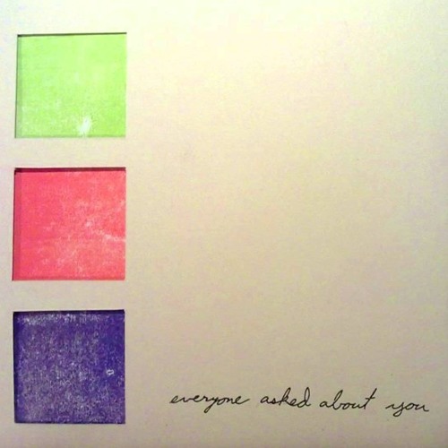 Everyone Asked About You - Paper Airplanes, Paper Hearts