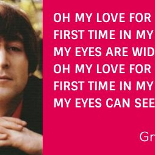 Stream Oh My Love - John Lennon (instrumental) by guitarlotus | Listen  online for free on SoundCloud
