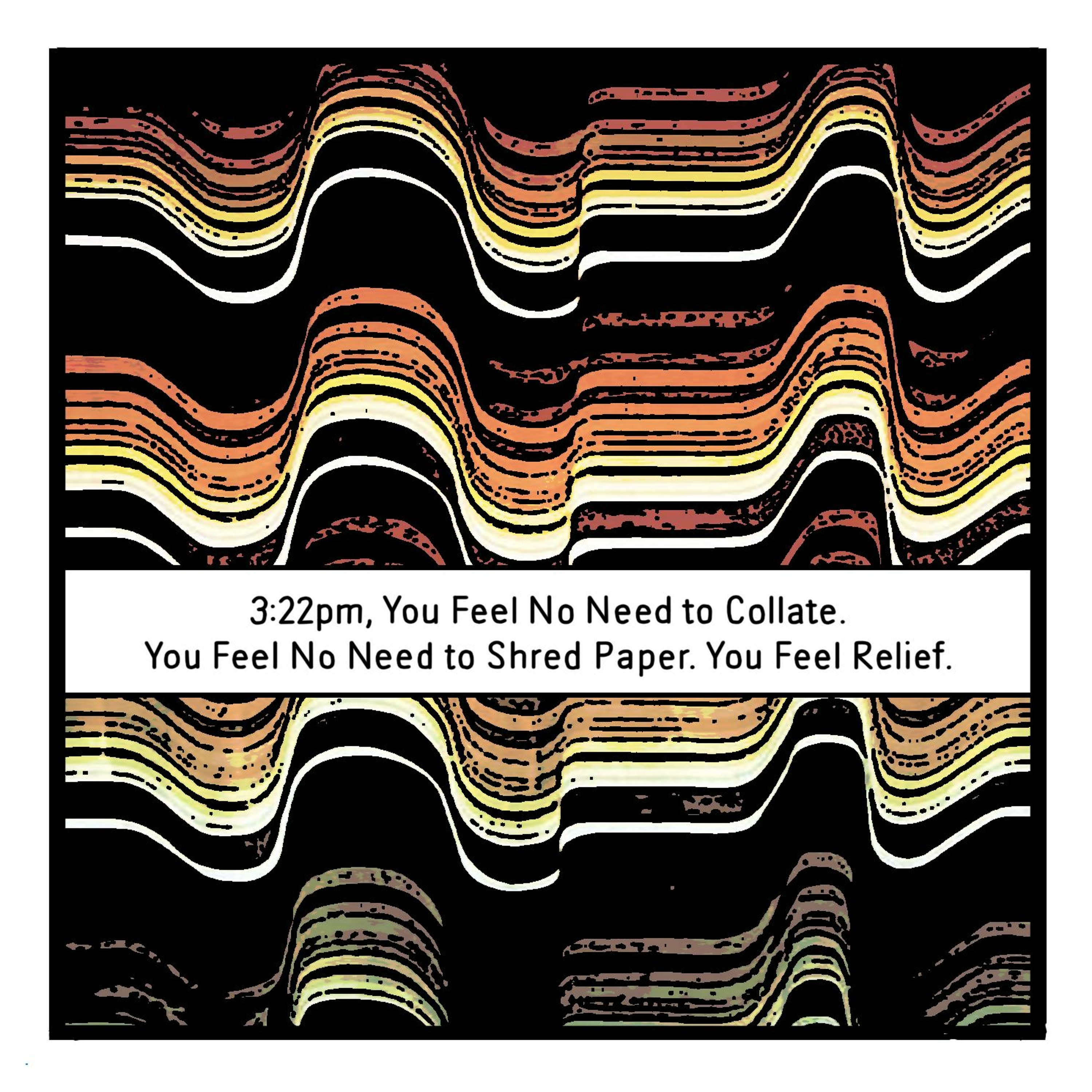 THE BUREAU: 3:22pm, You Feel No Need to Collate. You Feel No Need to Shred Paper. You Feel Relief. episode artwork