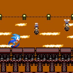 Sonic Triple Trouble - Sunset Park Zone Act 3 (Double Genesis)