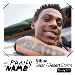 PREMIERE : Nibua - Solar (The Drifter Remix) [Family Name]
