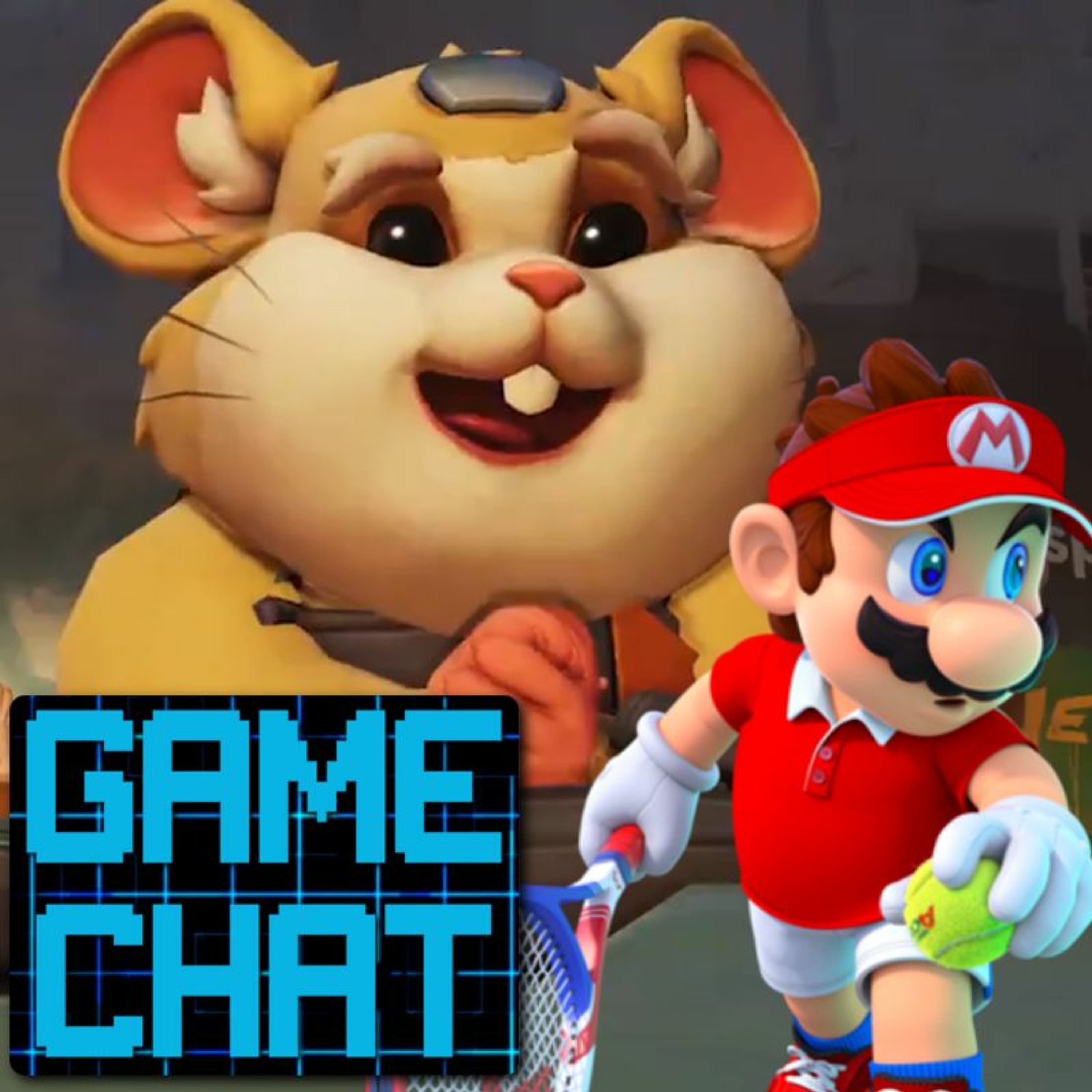 New Overwatch Hero & Mario Tennis Review - A HAMSTER?!?!? - Game Chat Ep. 2 episode artwork