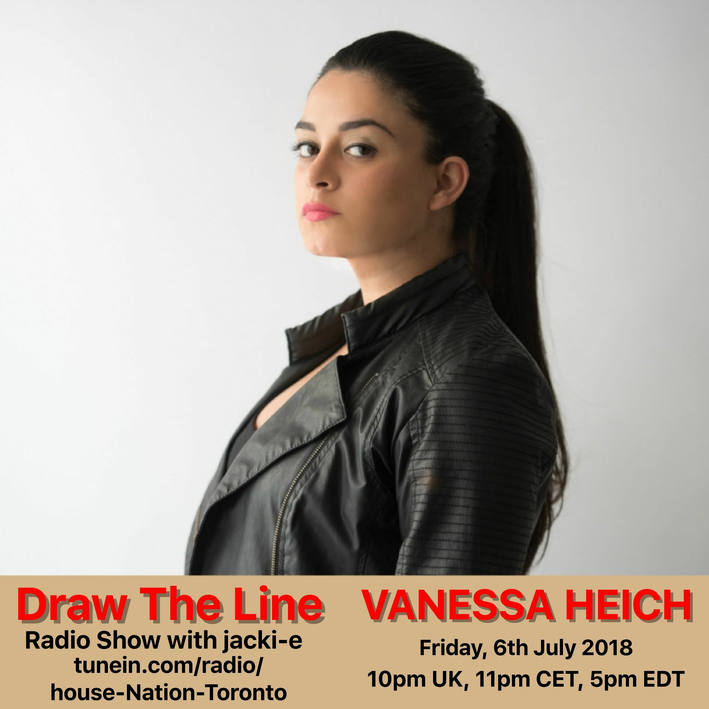Jacki-E and Draw The Line Radio Show