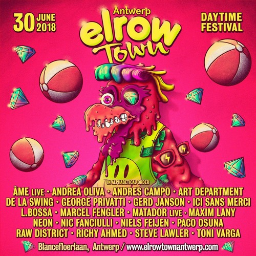 DE LA SWING AT ELROW ANTWERP JULY 30Th 2018
