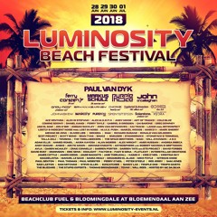 Luminosity Beach Festival, Holland, 28 June - 1 July 2018