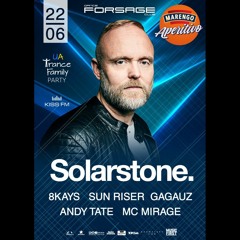 Solarstone @ Forsage Club, Ukraine 22.06.2018