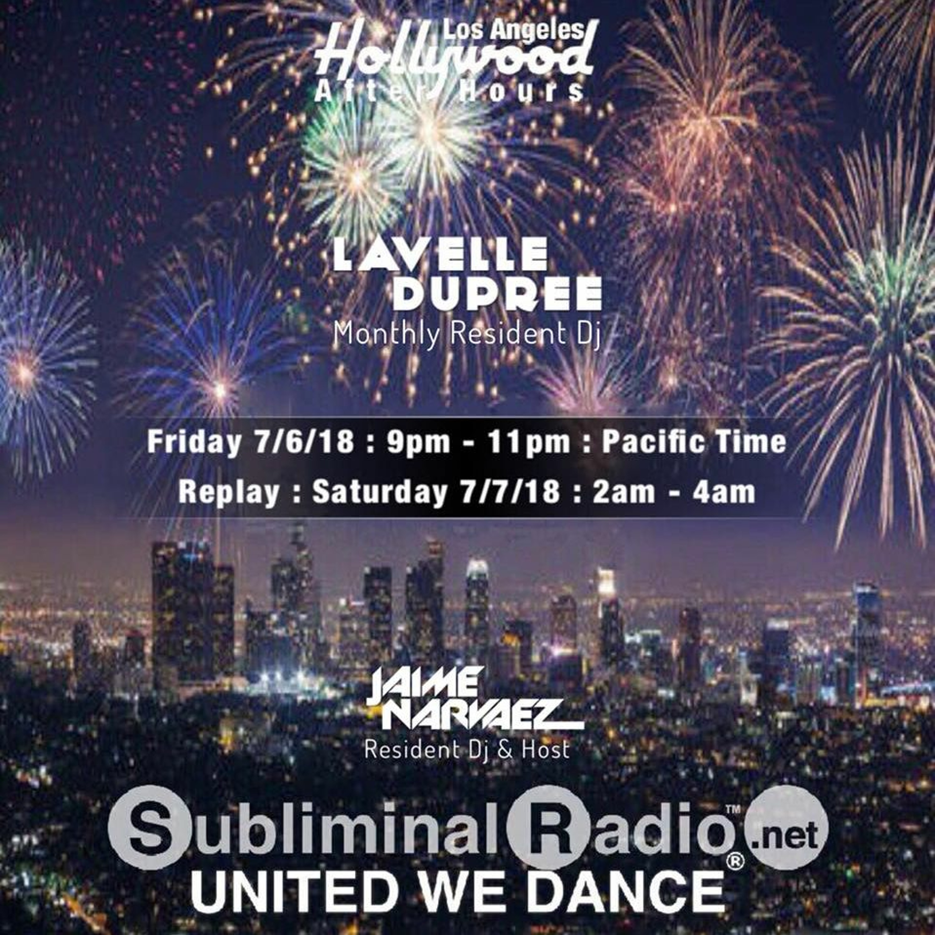 Lavelle Dupree and Jaime Narvaez | HAH on Subliminal Radio | Show 0013 | 6 July 2018 episode artwork