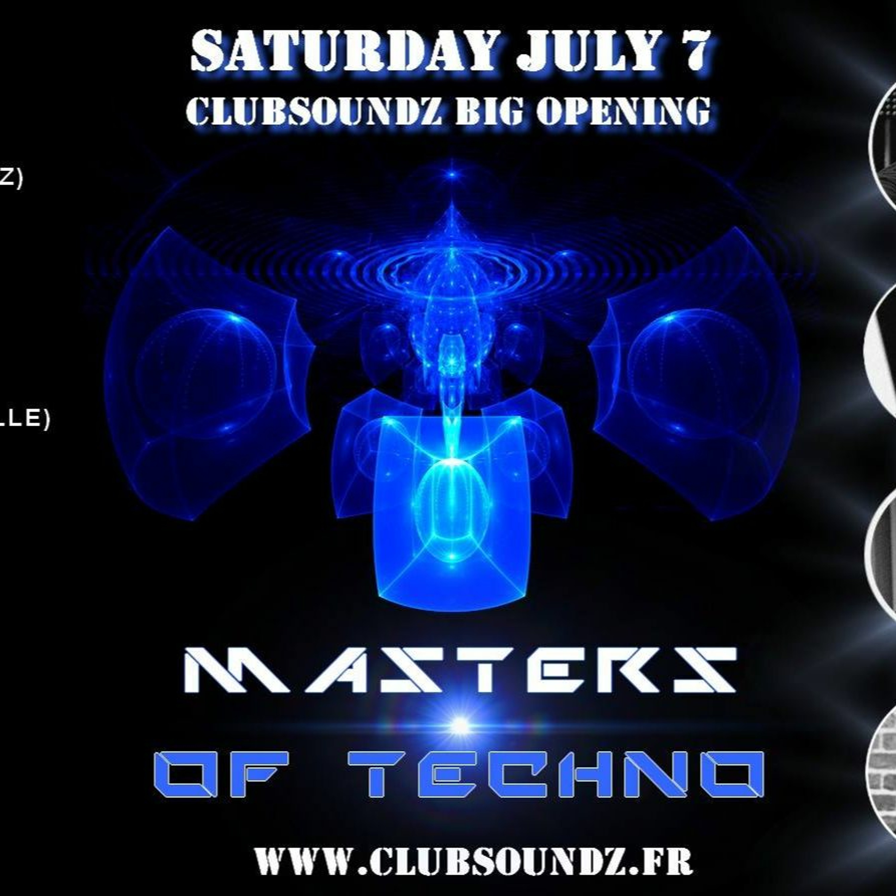 CLUBSOUNDZ Masters Of Techno 08-07-2018 episode artwork