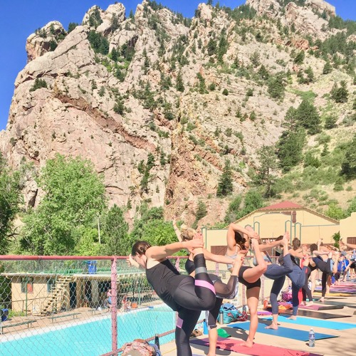 Pool Daze Yoga at Eldorado Springs - 6 30 18