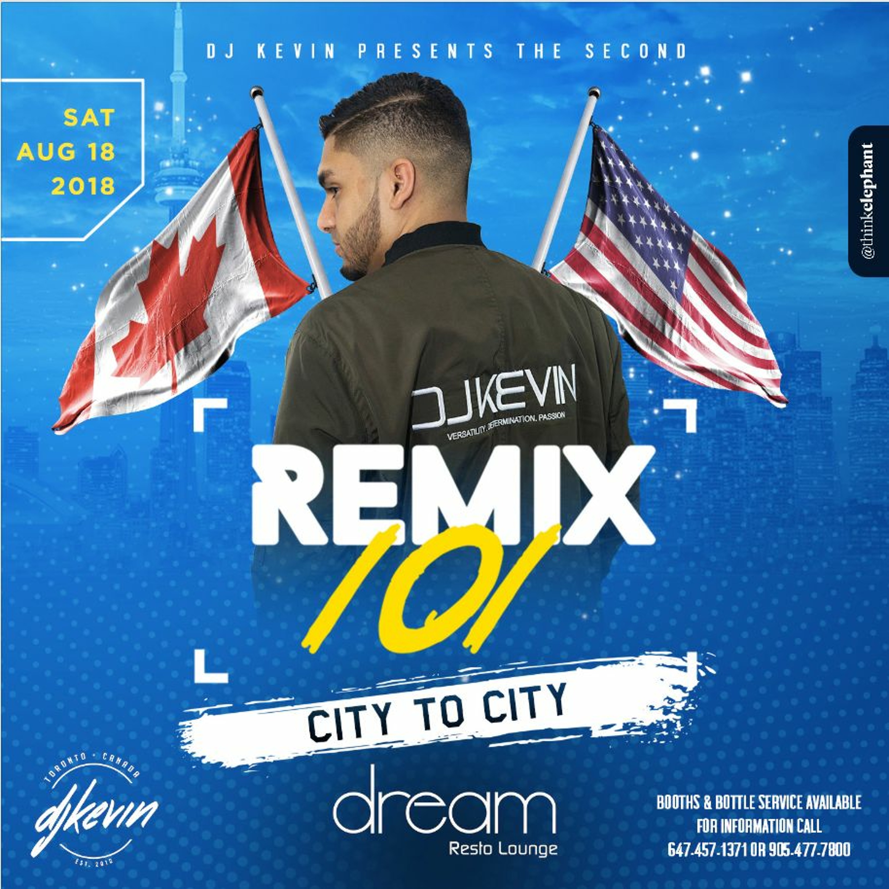 REMIX 101 City to City - Mixed by DJ KEVIN - Hosted by DJ OSHAWN