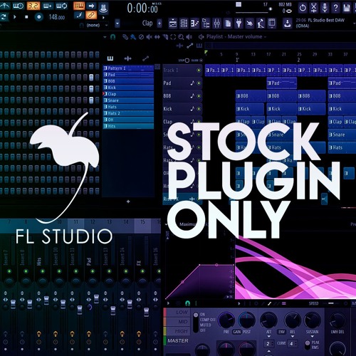 Stock Plugin Challenge | Trap Beat in FL Studio (Free FLP DL)
