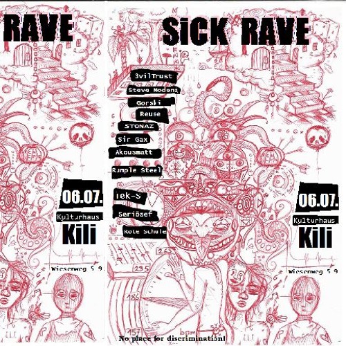 AKousMaTT Live @ Kili, Berlin - Sick Rave 06.07.2018 (Free Download)