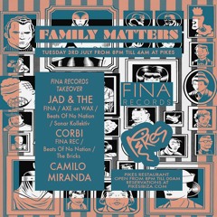 Family Matters 3rd July - Camilo Miranda