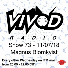 Magnus Blomkvist - Vivod Radio show 11_07_18 @ Intergalactic FM