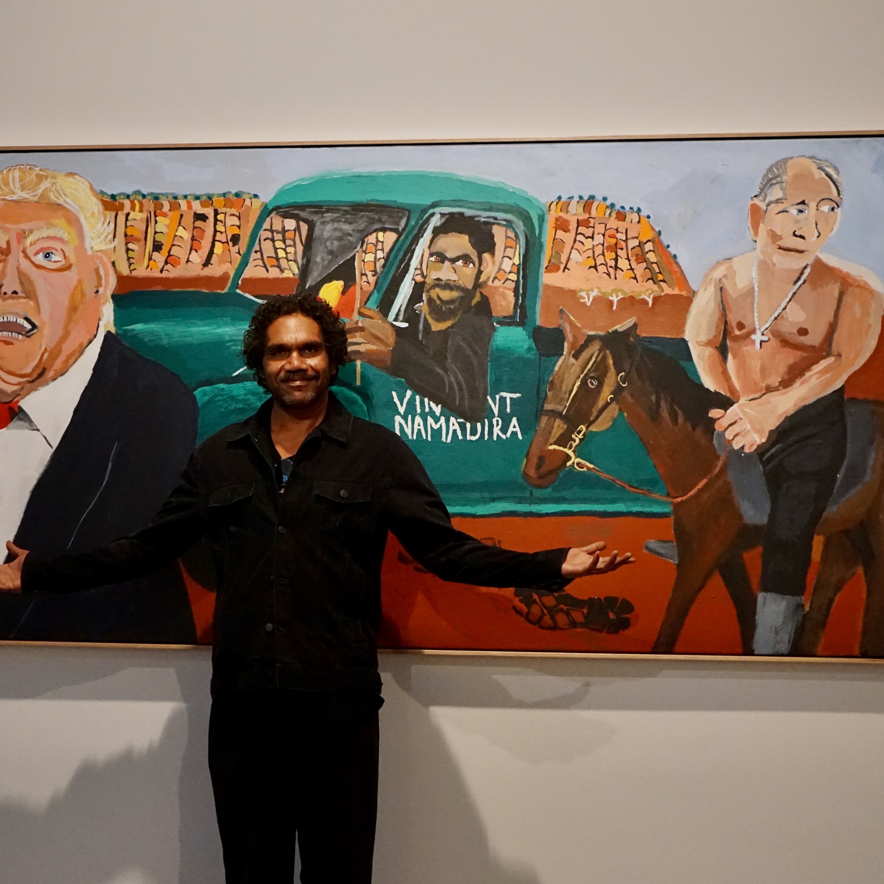 Vincent Namatjira – Artist Talks A Lightness of Spirit episode artwork
