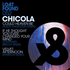 Chicola - If He Thought You Ever Changed Your Mind (  Johannes Brecht  Jam Remix ) (Preview)