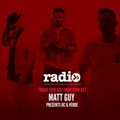 Matt Guy’s Movement Radio Show 005 + OC & Verde Guest Mix