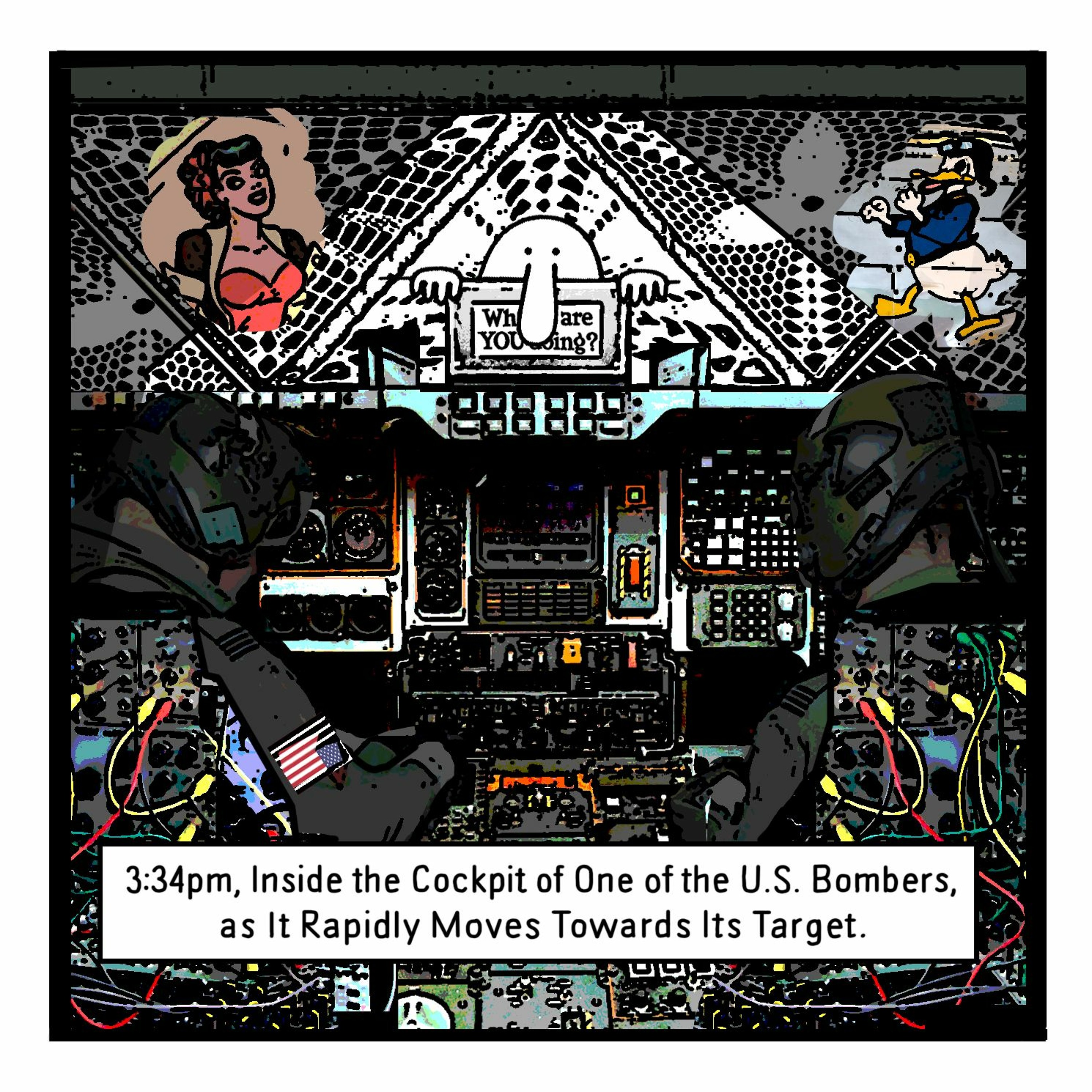 THE BUREAU: 3:34pm, Inside the Cockpit of One of the U.S. Bombers. episode artwork