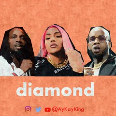 Mavado, Stefflon Don, Tory Lanez -Diamond Body Dancehall Instrumental type beat AyKayKing|Ozuna pami