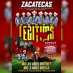 🐎🎷 Grupo Legitimo En Vivo Desde El Barranco,Zac 🐎🎷 2018 (parte2)