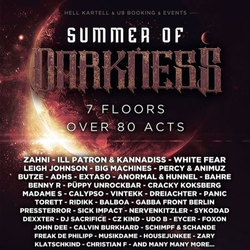 Eycer @ Summer of Darkness 14.07.2018 / Glashaus Worbis (Setcut)