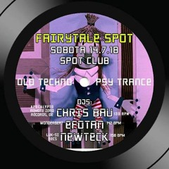 Chris Bau - Live Techno Mix @ Spot club CZ (14-July-2018)