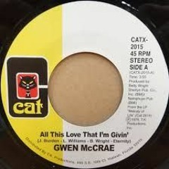 Gwen McCrae - All This Love I'm Giving (Boy Raver Remix)