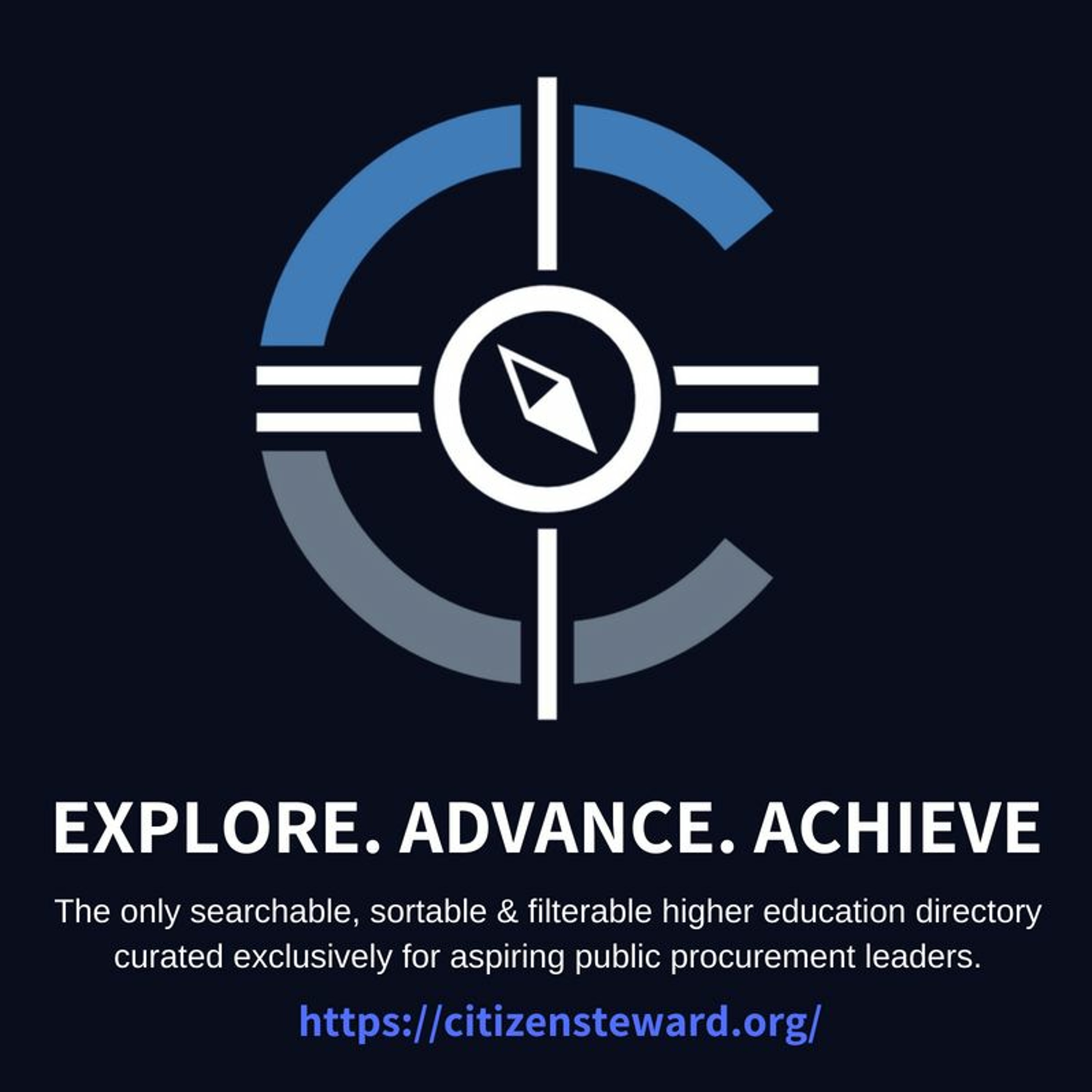 CitizenSteward Helps Contracting Professionals Find Degree Programs in Public Procurement