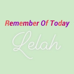 Lelah-Remember Of Today(Acoustic cover by IZΔL)