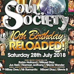 Soul Society 10th Birthday Re - Loaded UK Garage Promo
