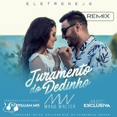 Djwilliam Mix  F.t  Mano Walter - Juramento Do Dedinho  Remix Eletronejo  2k18 Com Vht