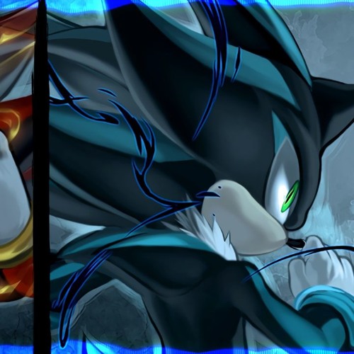 Mephiles The Dark Sonic 06 Sticker - Mephiles The Dark Sonic 06