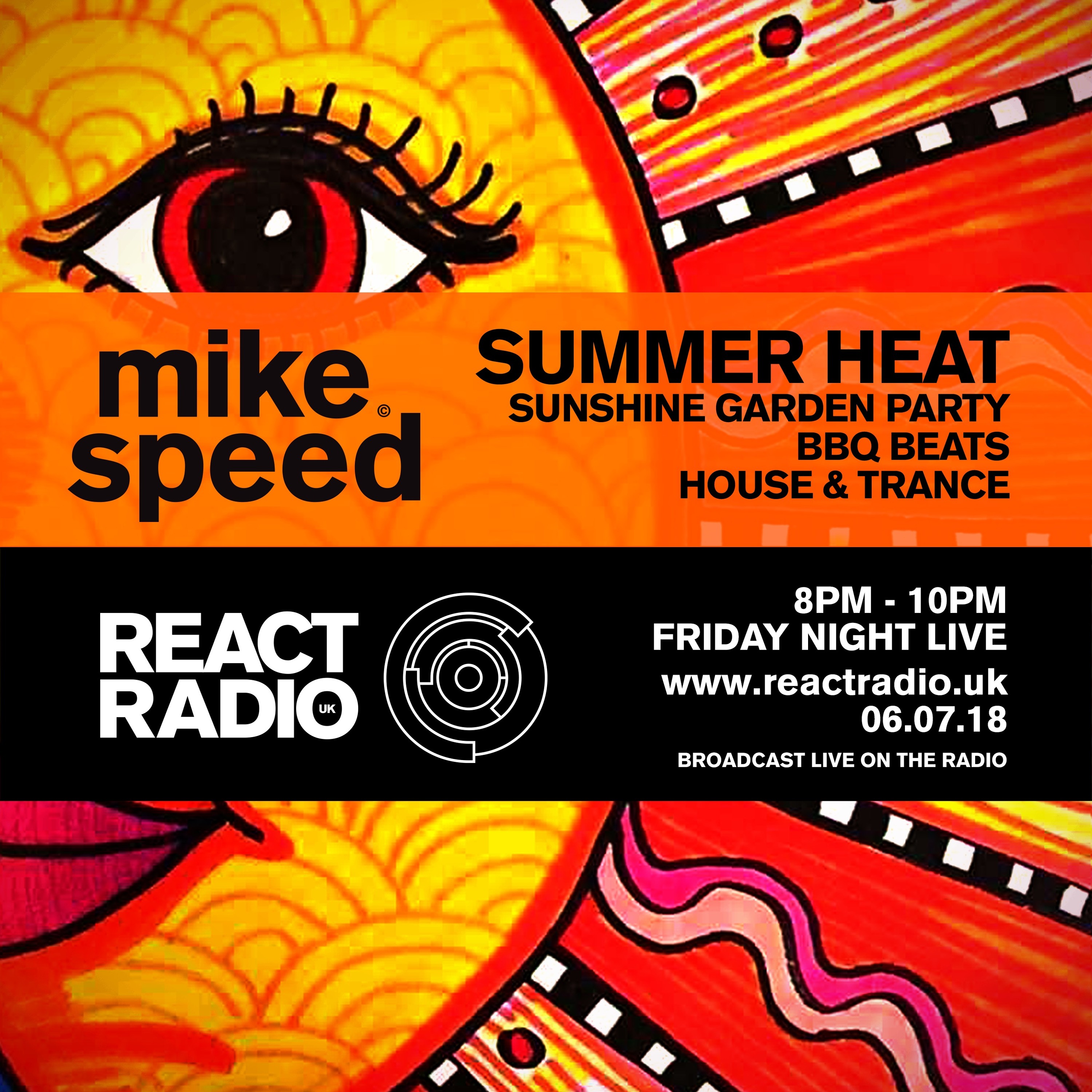 Mike Speed | React Radio UK Show | www.reactradio.uk | Underground & Oldskool Beats