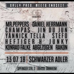 Champas @ Sally Pres. meets Endzeit // 13.07.2018 // Schwarzer Adler Tannheim