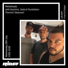Metalheadz with Gremlinz, Jesta & Rumbleton-18th July 2018